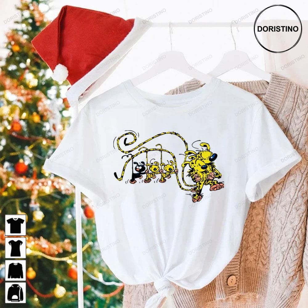 Babies Hanging On Tail Marsupilami Trending Style